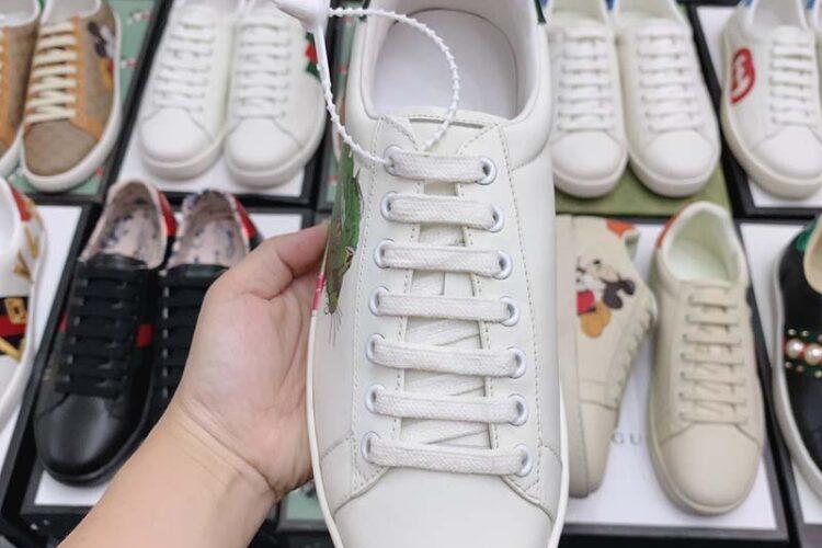 Giày Gucci Ace Green Panther Báo Xanh Siêu Cấp TT