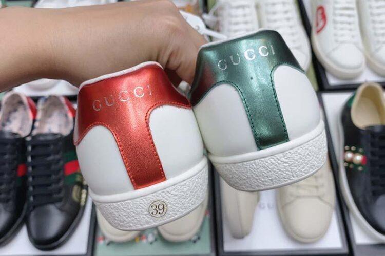 Giày Gucci Ace Green Panther Báo Xanh Siêu Cấp TT