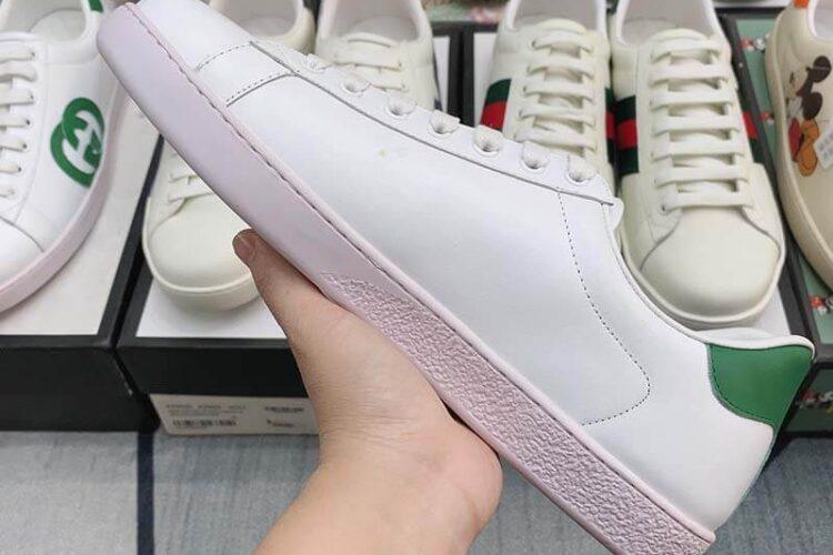 Giày Gucci Ace Interlocking G Xanh Lá Siêu Cấp TT