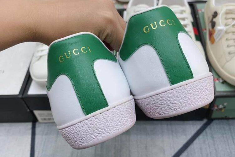 Giày Gucci Ace Interlocking G Xanh Lá Siêu Cấp TT