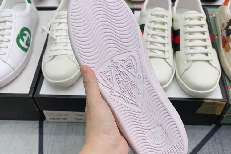 Giày Gucci Ace Interlocking G Xanh Lá Siêu Cấp TT