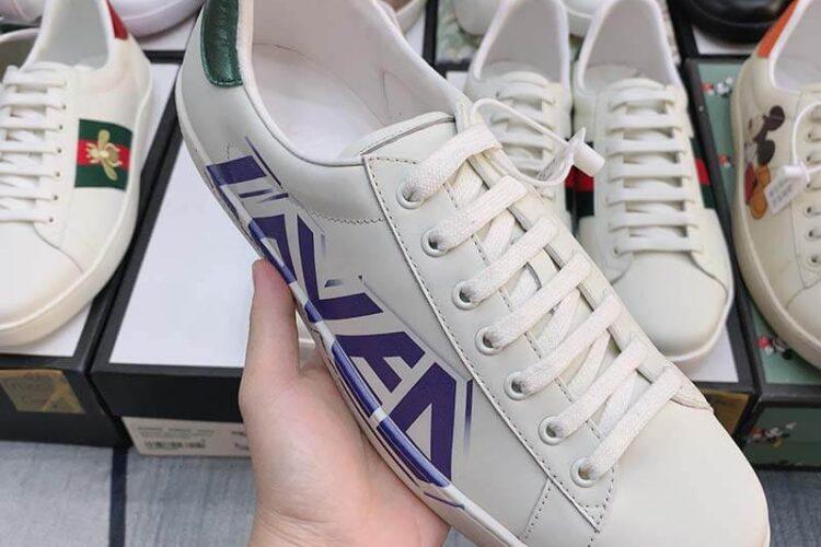 Giày Gucci Ace Love Blue Green Siêu Cấp TT