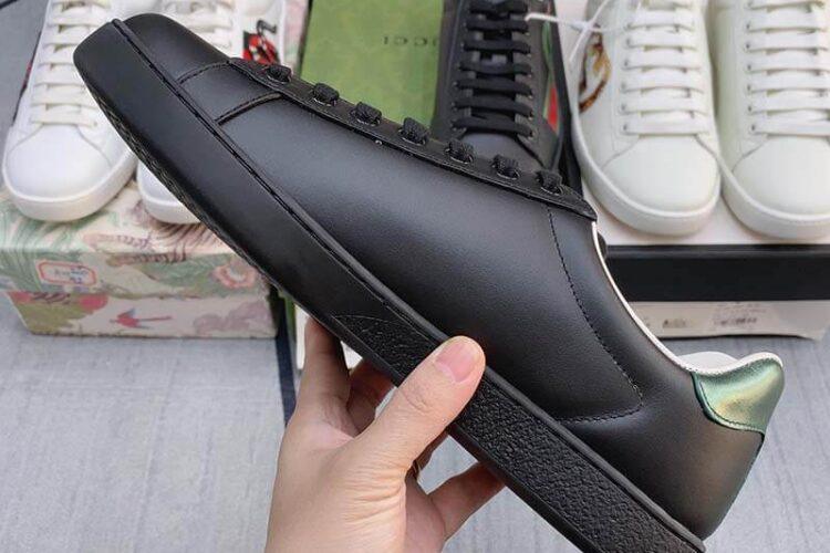 Giày Gucci GG Ace Black Green Red Siêu Cấp TT