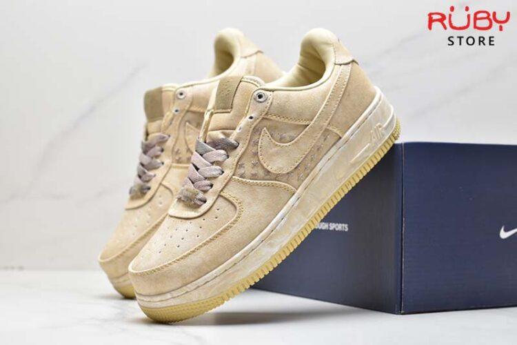 Giày Nike Air Force 1 Low NAI-KE Tan Canvas