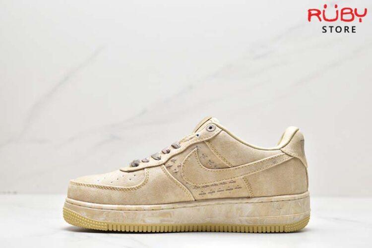 Giày Nike Air Force 1 Low NAI-KE Tan Canvas