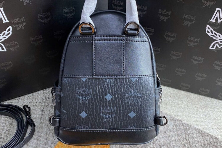 Ba Lô Stark Bebe Boo in Visetos Đen 21CM