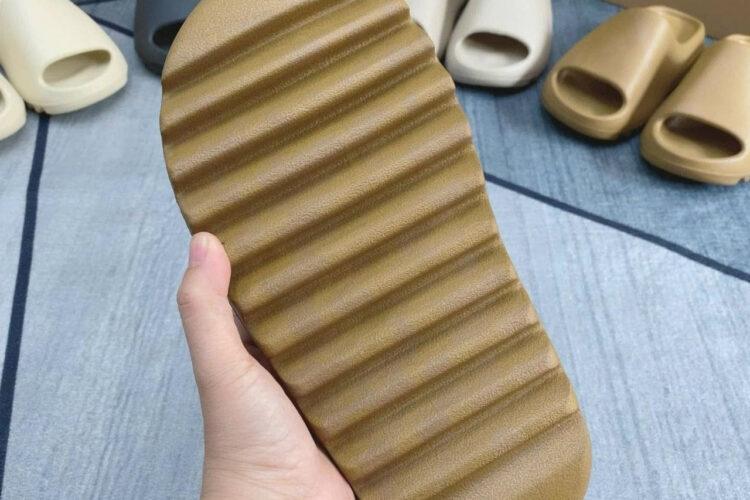 Dép Yeezy Slide Ochre 2022 Vân Nhám