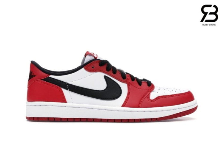 Giày Air Jordan 1 Low Chicago OG Trắng Đỏ Rep 1 1