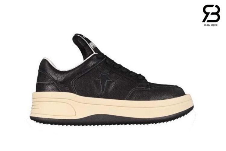 Giày Converse TURBOWPN Low Rick Owens DRKSHDW Black Đen