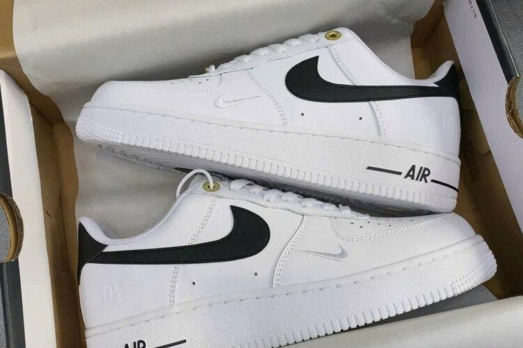 Giày Nike Air Force 1 Low 40th Anniversary White Black Trắng Đen