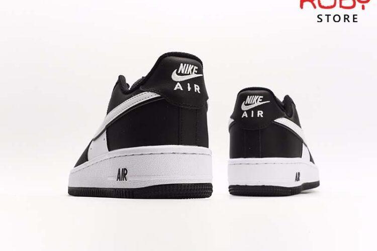 Giày Nike Air Force 1 Low White Swoosh Panda Đen Trắng Siêu Cấp TT