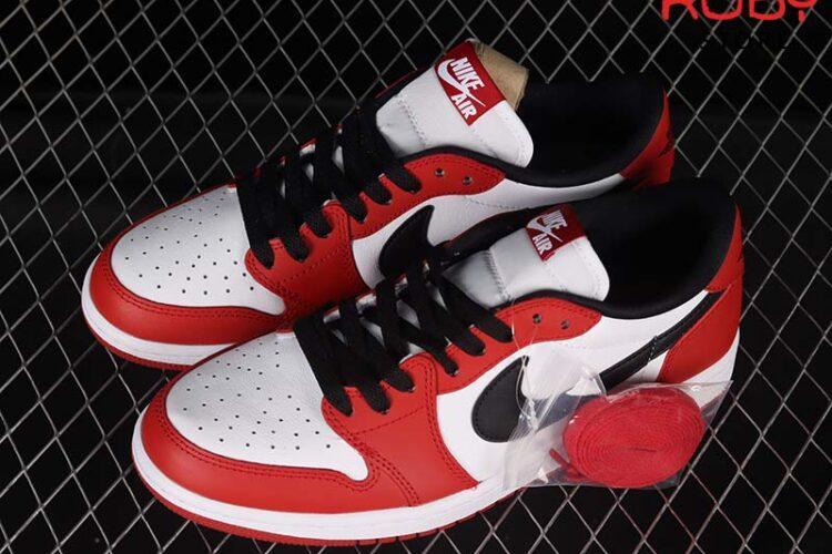 Giày Air Jordan 1 Low Chicago OG Trắng Đỏ Siêu Cấp TT