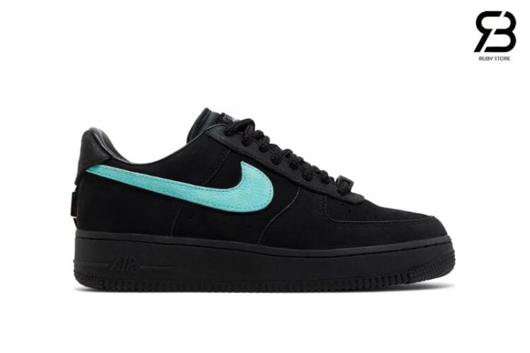 Giày Air Force 1 Low x Tiffany Đen Xanh Ngọc Bích Rep 1 1