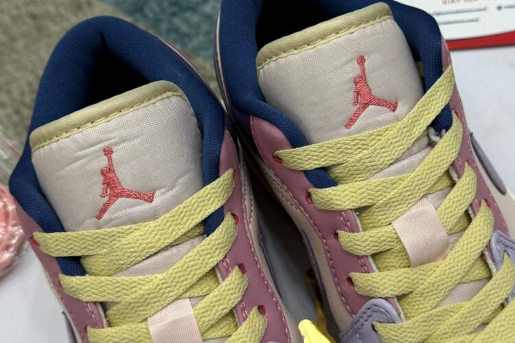 Giày Air Jordan 1 Low Pastel Purple Tím