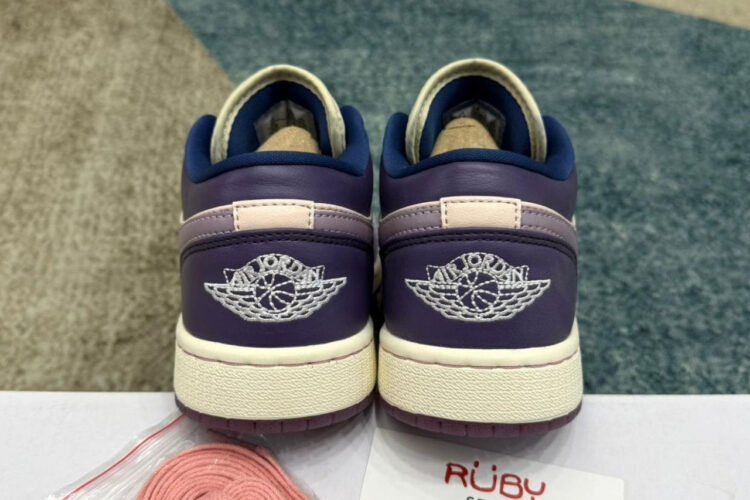 Giày Air Jordan 1 Low Pastel Purple Tím