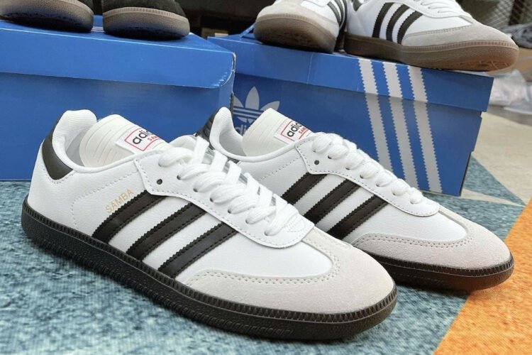 Giày adidas Samba Classic White Trắng đen