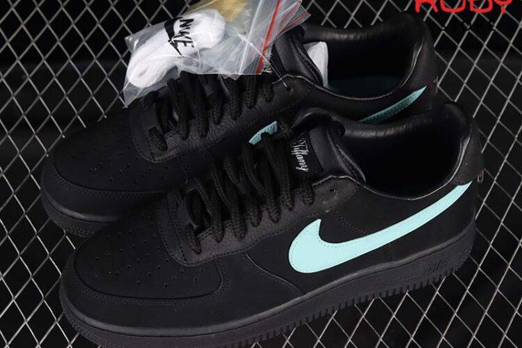 Giày Nike Air Force 1 Low x Tiffany Đen Xanh Ngọc Bích Siêu Cấp TT