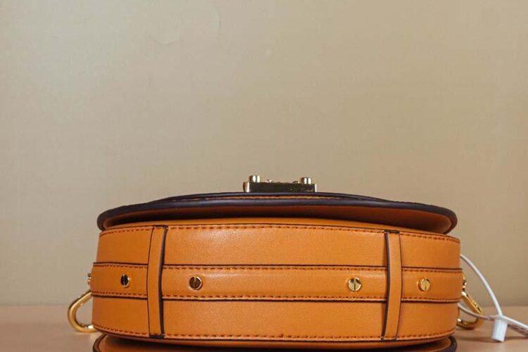 Túi MCM Small Tracy Shoulder Bag in Visetos Cognac Nâu 20CM Best Quality