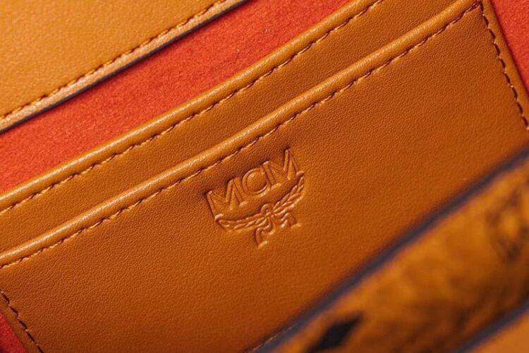 Túi MCM Small Tracy Shoulder Bag in Visetos Cognac Nâu 20CM Best Quality