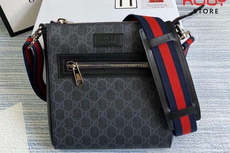 Túi Gucci Small GG Messenger Bag Đen Best Quality