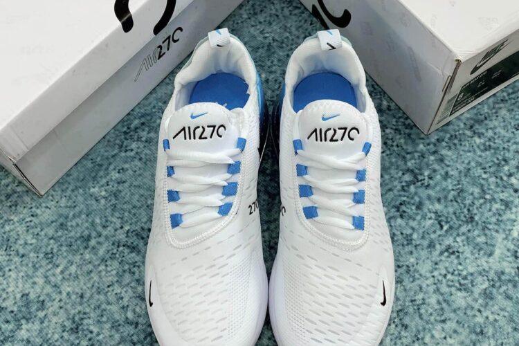 Giày Nike Air Max 270 White Photo Blue Siêu Cấp TT