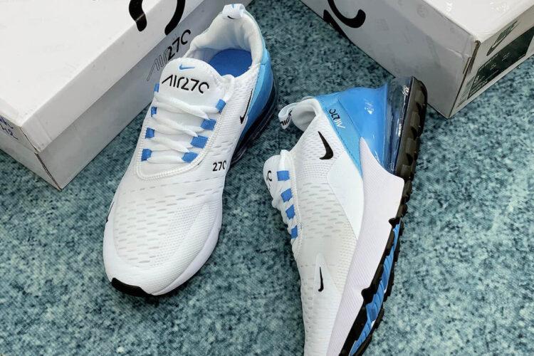 Giày Nike Air Max 270 White Photo Blue Siêu Cấp TT