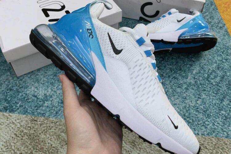 Giày Nike Air Max 270 White Photo Blue Siêu Cấp TT