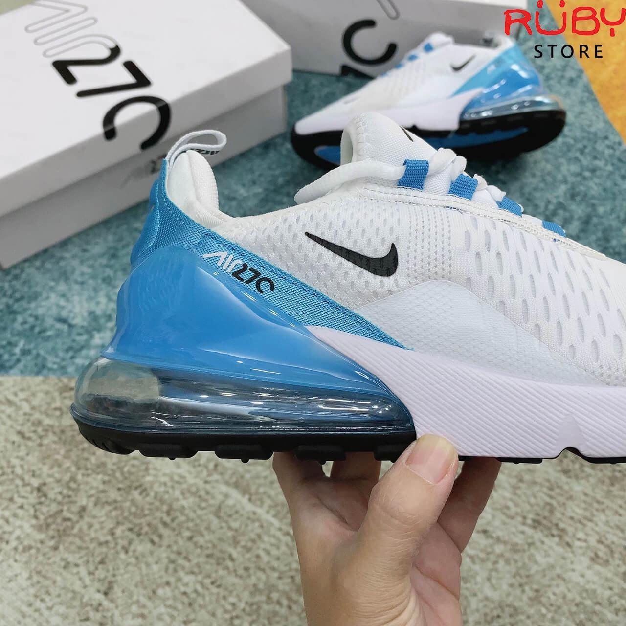 Giày Nike Air Max 270 White Photo Blue Siêu Cấp TT