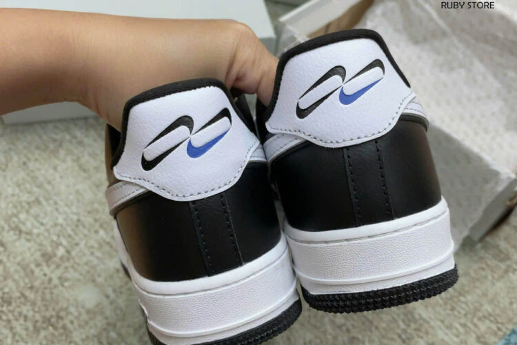 Hình ảnh thực tế giày Nike AF1 Panda đen trắng Rep 1 1 tại Ruby Store