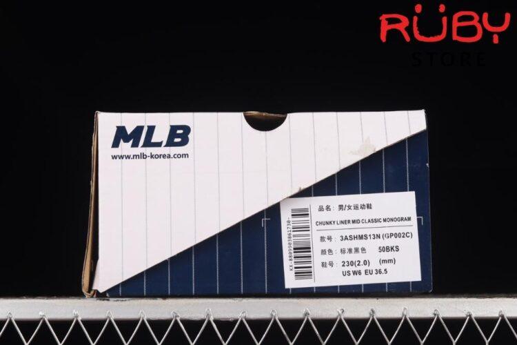 Giày MLB Big Ball Chunky Saffiano Dia Monogram New York Yankees