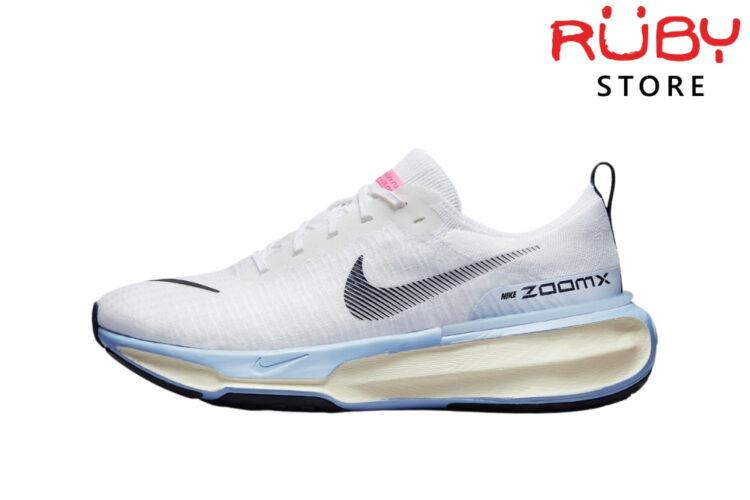 Giày Nike ZoomX Invincible Run Flyknit 3 White Cobalt Bliss Siêu Cấp TT