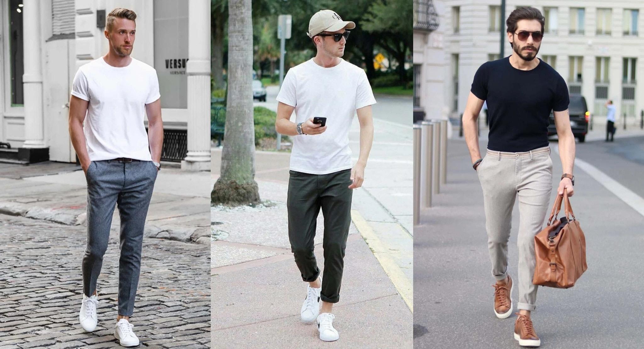 Chuẩn Soái Ca Với 8 Cách Phối Đồ Với Giày Sneaker Nam