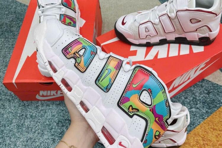 Giày Nike Air More Uptempo Peace, Love, Swoosh