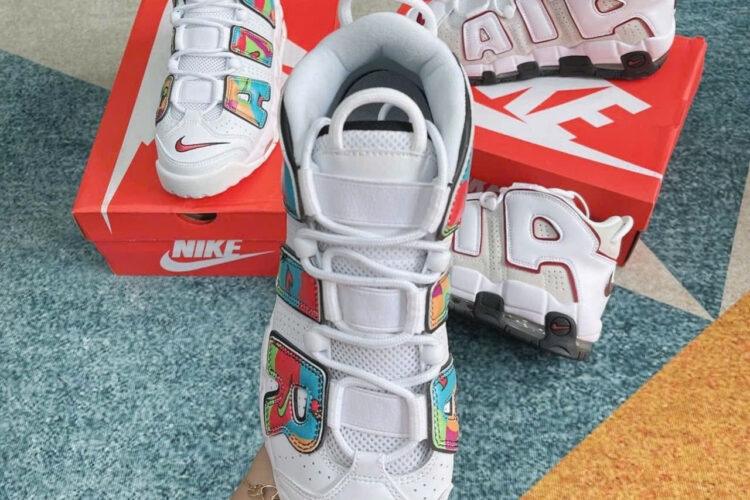 Giày Nike Air More Uptempo Peace, Love, Swoosh