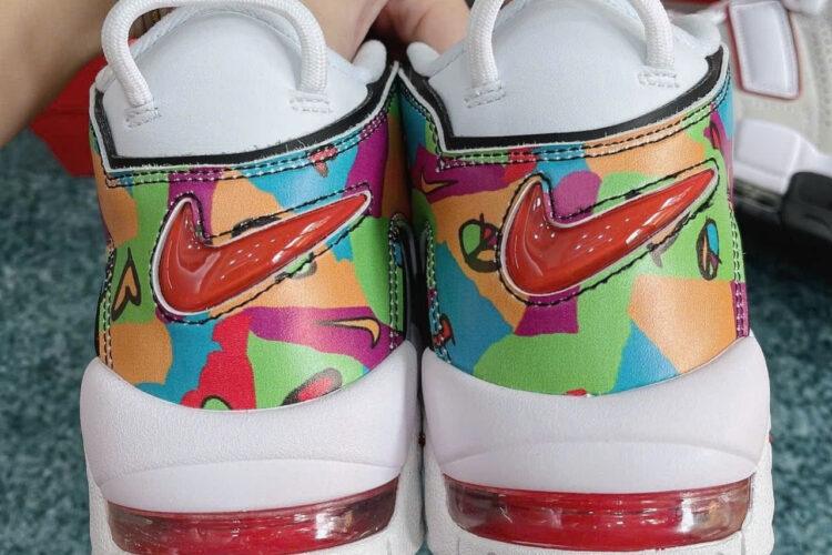 Giày Nike Air More Uptempo Peace, Love, Swoosh