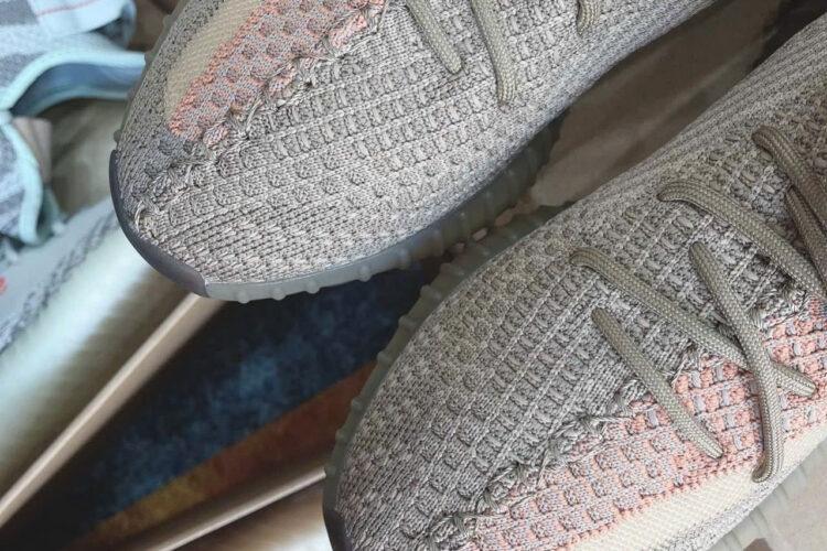 Giày Yeezy 350 V2 Sand Taupe Nâu Cam