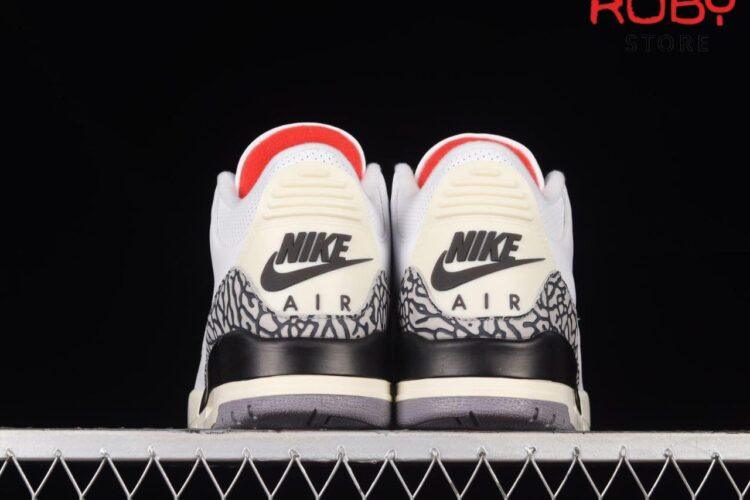 thiết kế gót giày jd3 white cement Reimagine