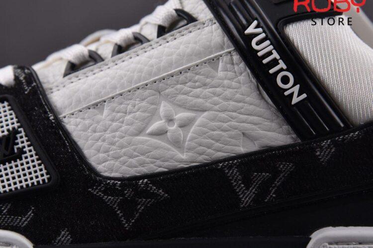 Thiết kế giày LV Trainer White Black