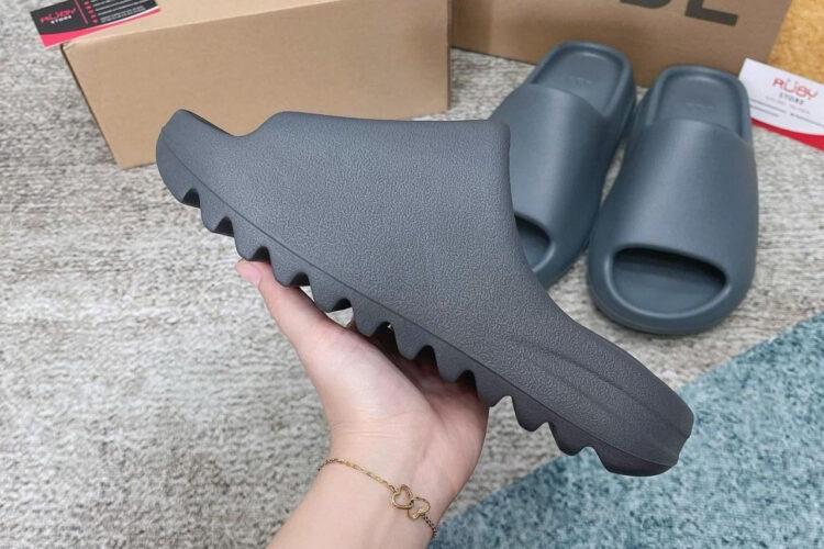 Dép Yeezy Slide Slate Grey
