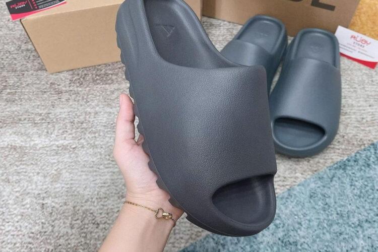 Dép Yeezy Slide Slate Grey