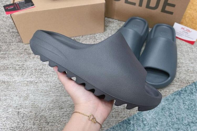 Dép Yeezy Slide Slate Grey