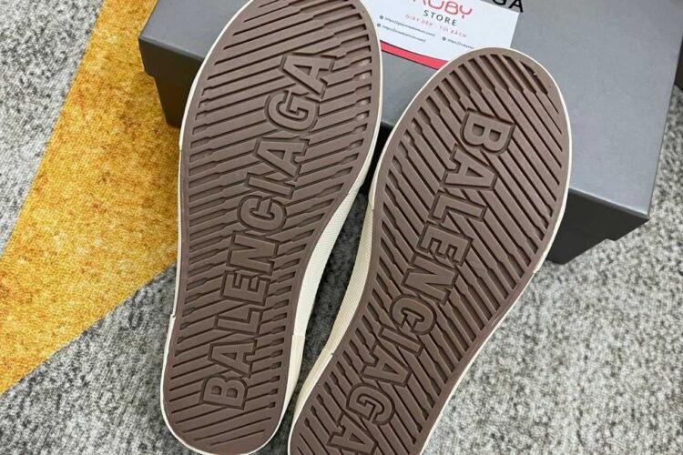 Giày Balenciaga Paris Low Top White Màu Trắng Kem Rep 1 1
