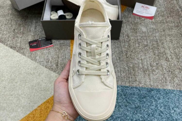 Giày Balenciaga Paris Low Top White Màu Trắng Kem Rep 1 1