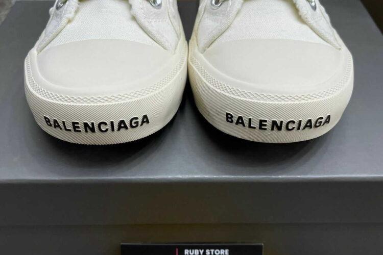 Giày Balenciaga Paris Low Top White Màu Trắng Kem Rep 1 1