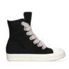 Giày Rick Owens DRKSHDW Jumbo Lace High Black