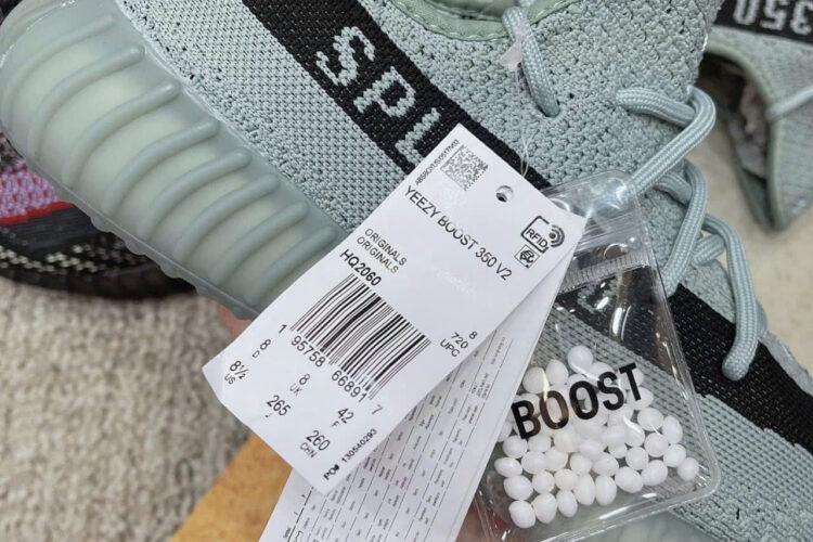 Giày Yeezy 350 V2 Salt Xanh Dương