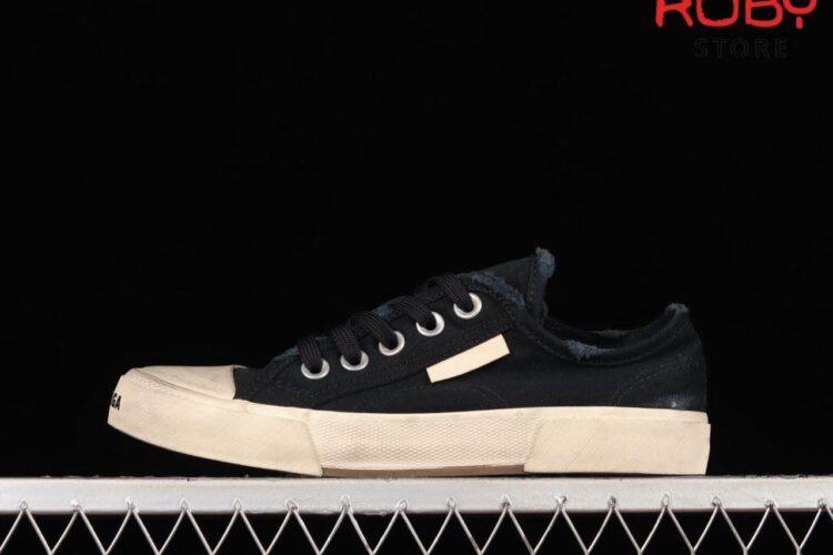 Giày Balenciaga Paris Low Top Black White Like Auth