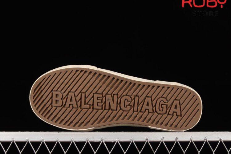 Giày Balenciaga Paris cổ thấp màu đen trắng