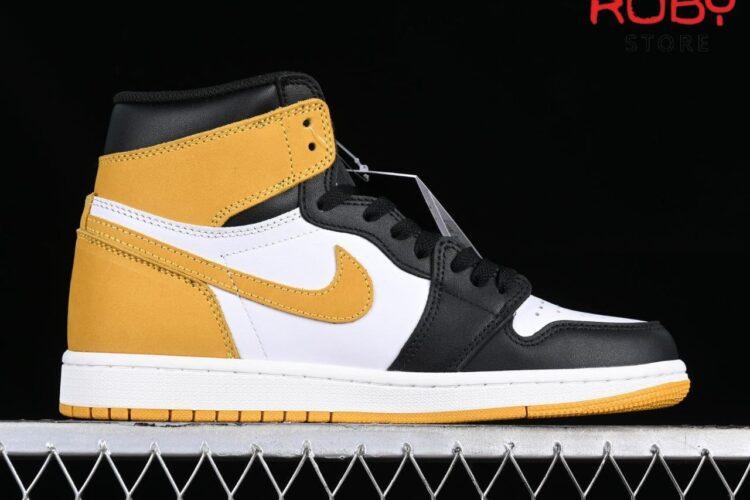 Giày Jordan 1 High Yellow Ochre Rep siêu cấp