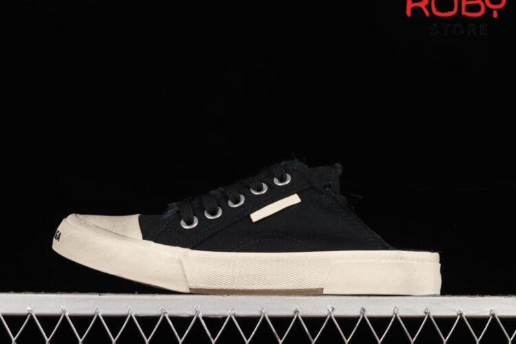 Giày sục Balenciaga đen trắng Like Auth